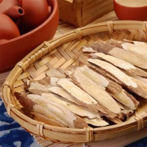 Astragalus root is considered a qi tonic in TCM