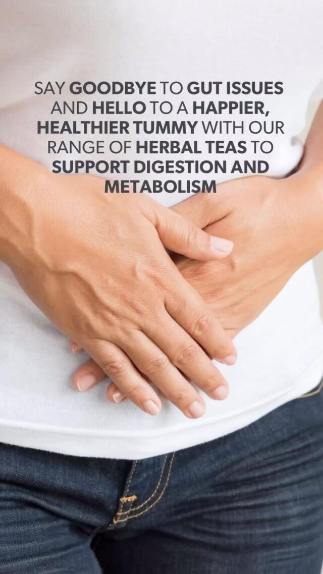 Feeling bloated, sluggish and struggling to lose weight? Say goodbye to gut issues and hello to a happier, healthier tummy with our range of herbal teas, carefully crafted to support digestion and metabolism 🌿✨ #HerbalTeas #GutHealth #Nutrition #IBS #HolisticHealing #HolisticHealth #Detox #GlutenFree #Health #HealthyDiet #HealthyFood #HealthyLiving #LiveWell #Healthy #GutHealthGoals #DigestiveHealth #GutHealthy #Nutritionist #Tea #TeaLover #InstaGood #Bloating