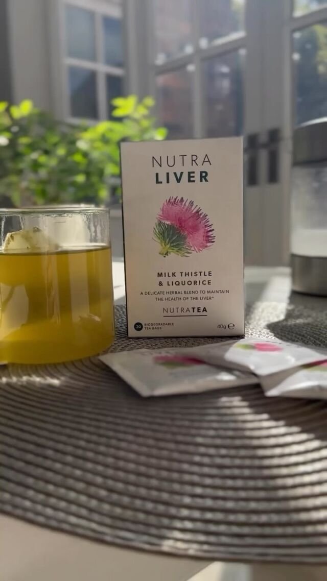 Our livers play a crucial role in detoxifying our bodies from harmful toxins. That’s why we created NutraLiver herbal tea. NutraLiver is enriched with liver-loving herbs like turmeric and milk thistle to create a herbal blend that not only tastes delicious, but is also a great addition to any healthy lifestyle. So whether you’re on a detox journey, looking to boost your liver function, dealing with effects of alcohol or toxin consumption, or simply aiming to improve digestion and support your kidneys, NutraLiver herbal tea has got you covered. #NutraLiver #NutraTea #LiverHealth #DetoxTea #WellnessJourney #Detox #Antioxidants #HerbalTea #HerbalRemedies #HealthyLiving #HealthyLifestyle #Liver #Digestion #WeightLoss #CleanEating #InstaHealth #Vegan #HealthyFood