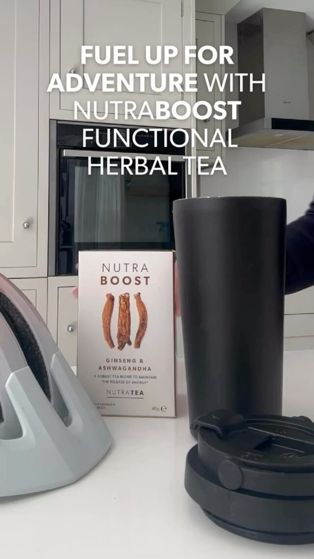 Fuel up for adventure with NutraBoost herbal tea! 🚴‍♂️☕️ Crafted with a blend of botanicals including Green Tea, Guarana, and Ashwagandha, NutraBoost fuels both body and mind for sustained energy and focus making it the perfect companion for your exercise regime. #NutraTea #NutraBoost #EnergyTea #Fitness #Exercise #FitnessJourney #GreenTea #EnergyDrink #FitFam #Cycling #InstaCycling #Instagood #Peloton #HealthyLifestyle #GymLover #TeaLover #Workout #Wellbeing #SelfCare #Gym #FORTIS #Strava #MEAwarenessWeek #ME #Vitality