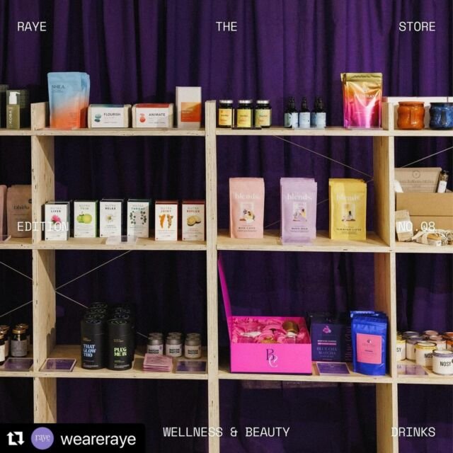 #Repost @weareraye ・・・One of the easiest ways to incorporate wellness into your day is swapping your morning coffee for a new daily ritual. Explore the functional boosters and blends on the spring store shelves. Including: @fifthray | All-in-one functional plant tea for gut health, energy and mood. @raiseandreplenish | Blends to boost your body and mind. @matchamatchauk | Premium ceremonial grade matcha, sourced from Uji, Japan.@bluechaelixir | 100% Butterfly pea tea powder with nootropic benefits and antioxidants.@blends.life | Ayurvedic, plant powered and adaptogenic latte blends. @nutra_tea | Functional herbal tea remedies, designed to support your health & wellbeing@tabu.cha | Nutrient rich, naturally caffeine free buckwheat tea.@neelbybervera | Natural blue tea spiced with cardamom, cinnamon and ginger. -09.05 - 05.06raye the store @thisissoho96 Berwick Street, W1F 0QB10am - 7pm Mon-Sat12pm - 6pm Sun+events-#food #drink #wellness #raye #weareraye #rayethestore #indiebrands #shopsmall #london #popup #ss24 #soho #soholondon