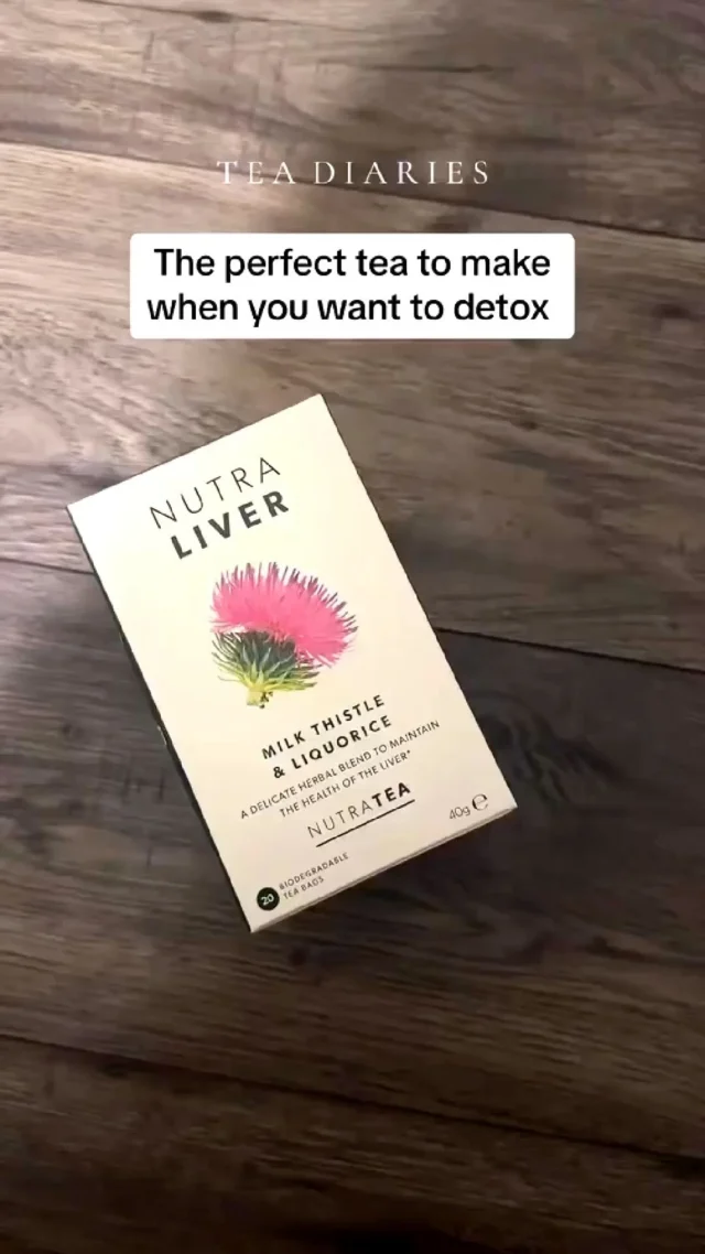 Looking to detox naturally? Our NutraLiver functional herbal tea not only supports your liver health but also tastes amazing! Sip your way to a cleaner, healthier you. Shop now! #NutraLiver #NutraTea #Detox #DetoxTea #DetoxNaturally #HerbalRemedies #VeganFriendly #HerbalTea #Tea #UGC #LiverSupport #LiverHealth #TeaDiaries #HealthFood #HealthyLifestyle #HealthBenefits