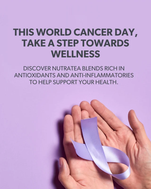 ☕ Enjoy a Cup of Wellness on World Cancer Day ☕ Today is World Cancer Day - a time to raise awareness and take small steps toward a healthier lifestyle. Did you know that antioxidants and anti-inflammatories play a vital role in protecting your body from harmful free radicals and chronic inflammation? 🍃✨ At NutraTea, we’ve carefully crafted functional herbal teas that are rich in these beneficial compounds. From supporting immune health to promoting overall well-being, our teas offer a natural way to nourish your body. Swipe to discover five antioxidant and anti-inflammatory rich herbal teas to add to your routine. Tap the link in our bio to read our blog to learn more. #WorldCancerDay #Antioxidants #HealthyLiving #NutraTea #HerbalGoodness #HerbalMedicine #Herbalist #Naturopathy #Homeopathy #HealthyChoices #HealthyLifestyle #SelfCare #Wellbeing #HealthBlog #Cancer #Antiinflammtories