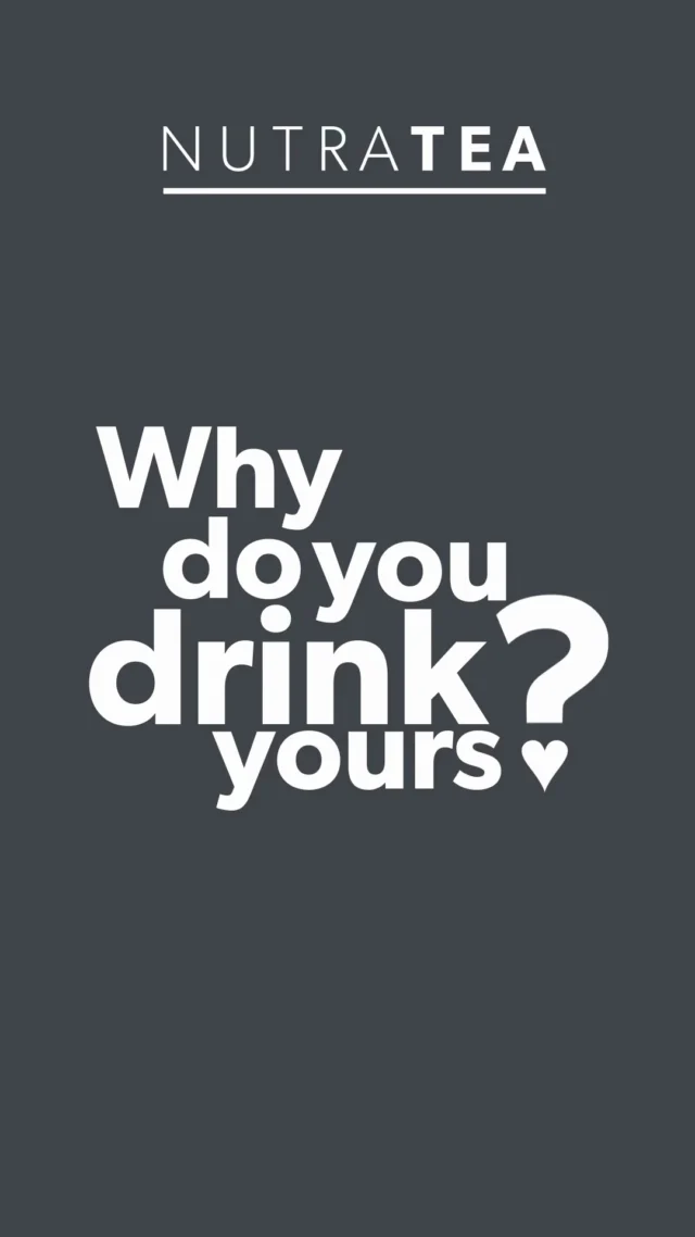🌿 Why Do You Drink Yours? 🌿  From better sleep to clearer skin and boosted immunity — our customers drink their NutraTea blends for all kinds of reasons. So… why do you drink yours? 💬 Tell us which blend you love and why, and we’ll send you a FREE NutraTea Tea Buddy to enjoy your next cuppa with! 🫖💚  💚 Share your reason in the comments or post a video and tag us - Let’s get sipping! ☕ #NutraTea #WhyDoYouDrinkYours #HerbalTea #ToShareIsToLove #CustomerReview #Testimonial #TeaLovers #BlendsWithBenefits #TeaBuddy #NutraLiver #LiverHealth #HerbalRemedies #NaturalIngredients #HealthyLifestyle