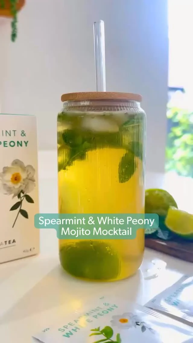 ☀️ Heatwave hack: stay cool with our Spearmint + White Peony Mojito Mocktail 🍃🧊 When the temperature’s rising, this refreshing twist on a classic mojito is your new summer go-to. Cooling, calming, and packed with benefits — it’s the perfect herbal cooler to sip in the sun. 🌿 Brew 1 Spearmint + White Peony tea bag in 300ml boiling water   ❄️ Let it cool, then chill in fridge for at least one hour   🍋 Muddle fresh mint leaves with the juice from half a fresh lime   🧊 Add ice, pour in the chilled tea, and top with soda water   ✨ Garnish with lime + extra mint   🍯 Want it sweeter? Add a little honey or sugar to taste Naturally sweet and caffeine-free, this blend supports hormone balance, digestive comfort, and calm focus — just what you need on a hot day. ☀️Try it, tag us, and stay cool out there! #NutraTea #Mocktails #Summer #HerbalTea #MocktailRecipe #MojitoMocktail #SummerCooler #IcedTea #ColdBrewTea #TastesLikeSummer #Refreshing #HealthyChoices #Tasty #Delicious #Wellness #Hydrating #MocktailMoment #IcedTeaSeason #HormoneHealth #HydrationGoals #HotWeatherTips #NaturalWellness #RefreshAndRecharge