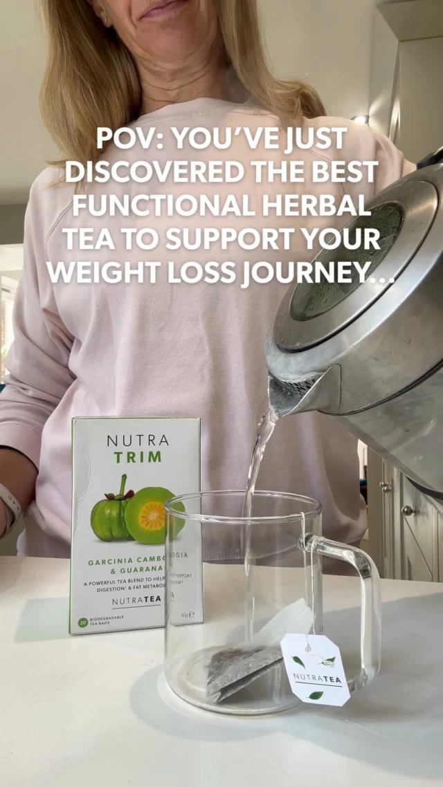 Say hello to NutraTrim — the functional herbal tea designed to help support your weight management goals, naturally. 🌿 With Green Tea & Guarana to help support fat metabolism, plus Fennel to aid digestion, NutraTrim is perfect for anyone on a wellness or weight loss journey. Whether you’re maintaining a lean body, curbing cravings, or balancing blood sugar, this is your new go-to brew. Because every small step counts 🍵 #NutraTrim #WeightManagement #FunctionalTea #HealthyHabits #FeelGoodJourney #NutraTea #HerbalTea #WeightlossJourney #Weightloss #HealthyDiet #NutritionTips #Nutrition #HealthyChoices #CalorieDeficit #CalorieControlledDiet #Wellbeing #HealthyChoices