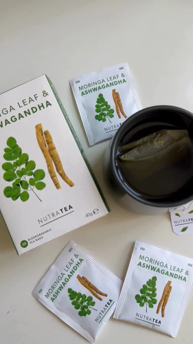 Transform your busy day with natural energy & calm. 🌿 Our Moringa & Ashwagandha blend supports your body and mind — keeping you balanced, focused, and ready to take on the world! No jitters, just steady wellness. 💚 #BalanceYourDay #MindBodyWellness #NutraTea #NaturalCalm #MoringaTea #MorningRoutine #CoffeeAlternative  #Wellness #MoringaLeafAndAshwagandha #MoringaLeaf #Ashwagandha #NaturalEnergy #Wellbeing #HealthyChoices #HealthyLifestyle