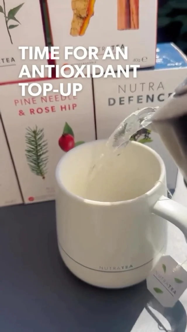 🌿 August is for Antioxidants Start the month strong with blends that naturally support your skin, immune system and energy levels. Many of our functional herbal teas are packed with antioxidant-rich ingredients — including customer favourites like Elderberry & Echinacea, Turmeric & Cinnamon, NutraDefence, Pine Needle & Rosehip, and NutraVision. These are just a few of the blends designed to help you feel your best, one cup at a time ☕ Explore our full range of antioxidant-rich teas via the link in our bio👆#August #Antioxidants #HelloSummer #SummerWellness #WellnessBoost #WellnessRoutine #HerbalTea #FunctionalTea #NaturalIngredients #VeganFriendly #BlendsWithBenefits